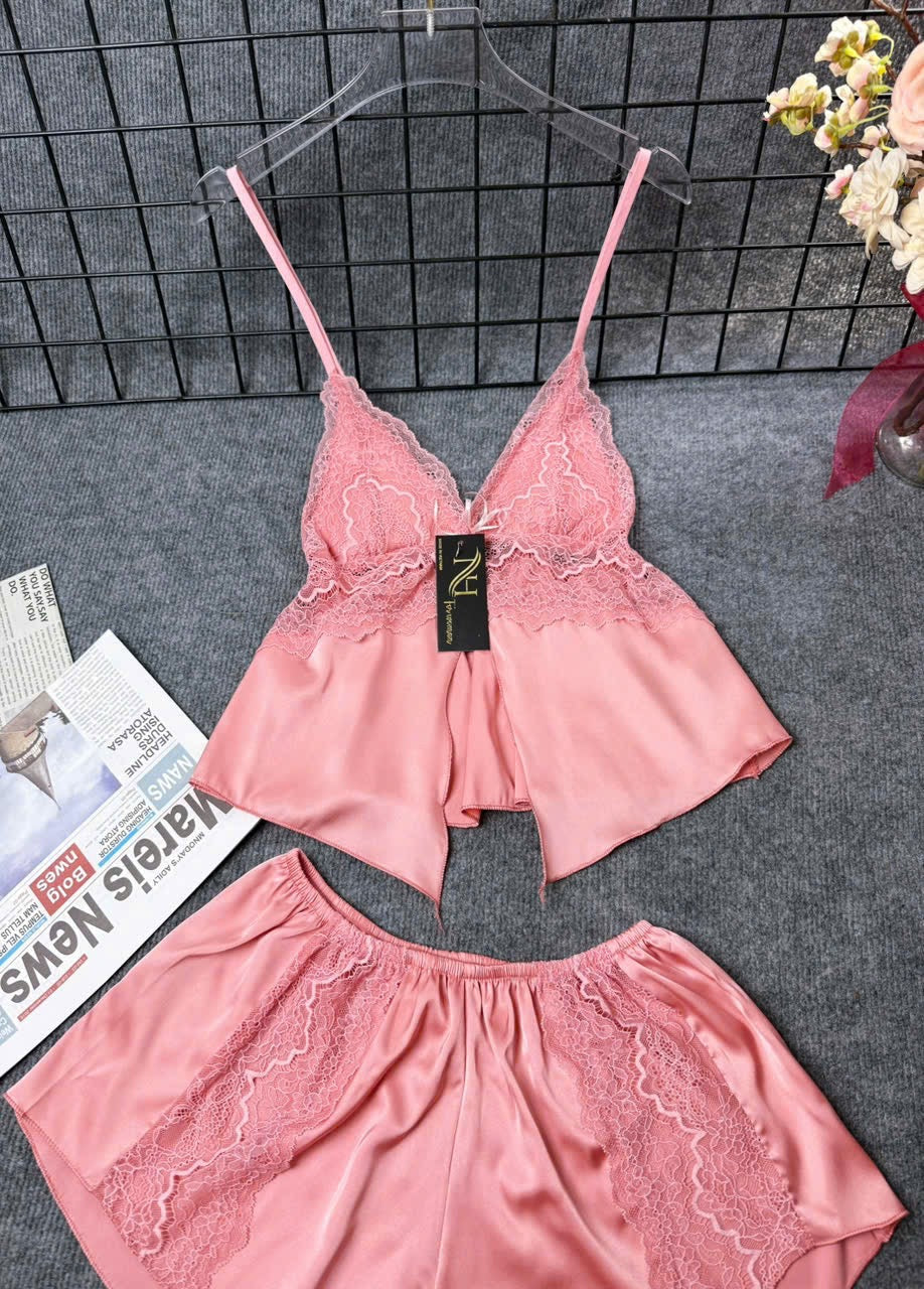 Sleepwear lace/ N129 From Silk NH